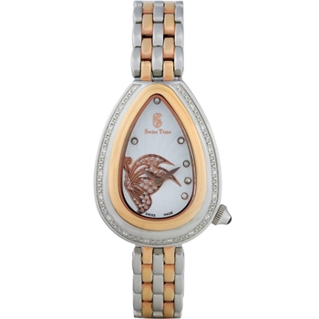 ساعت مچی SWISS TIME کد ST 380-TTRG/Wh